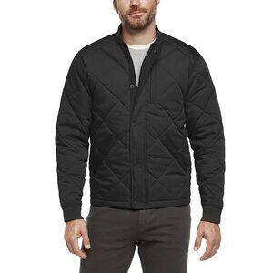 Banana Republic Men’s Quilted Bomber Jacket Black, Size Large (New)